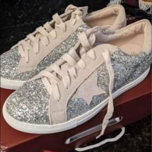 Nature Breeze Glitter Shoes. Size 10. NEW - Picture 1 of 9